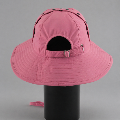 Signature Mighty Puff Hat - A Wide Brim Bucket Sun Hat for Kids with Natural, Curly, Coily, Kinky Hair.