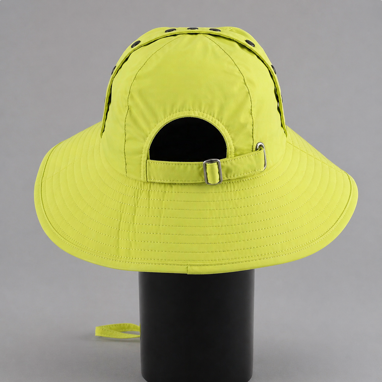 Signature Mighty Puff Hat - A Wide Brim Bucket Sun Hat for Kids with Natural, Curly, Coily, Kinky Hair.
